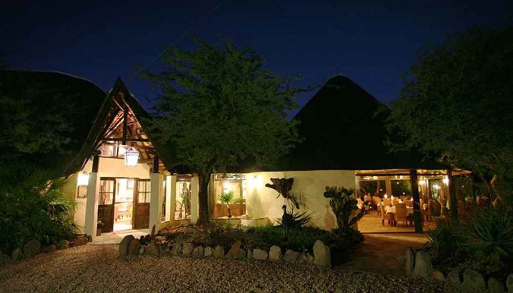 Auf einer Lodge in Namibia