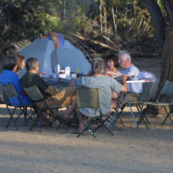 Campingstimmung auf Adventure Safari