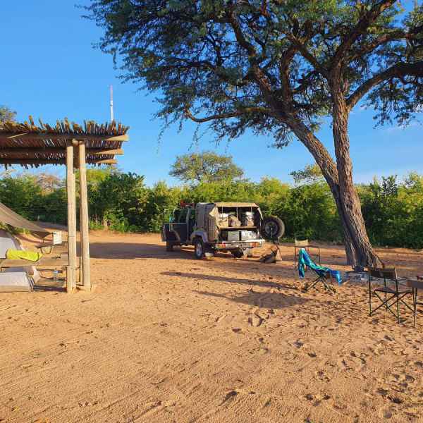 Namibischer Zeltplatz