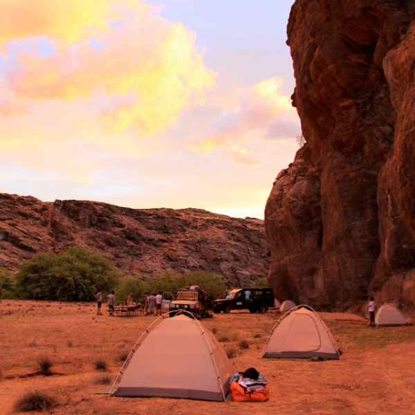 Camping Safari mit Outdoor Adventure