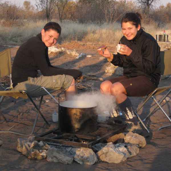 In der Campingfreiheit Namibias