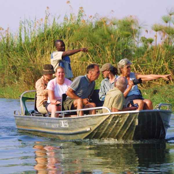 Bootstour auf dem Okavango 
