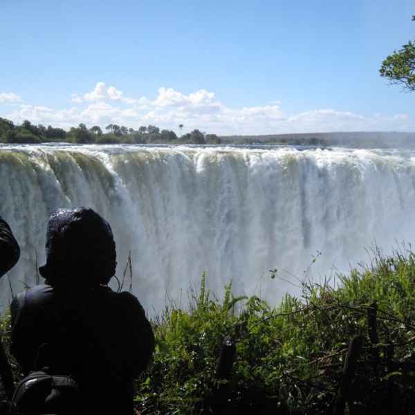 Simbabwes Victoria Wasserfall