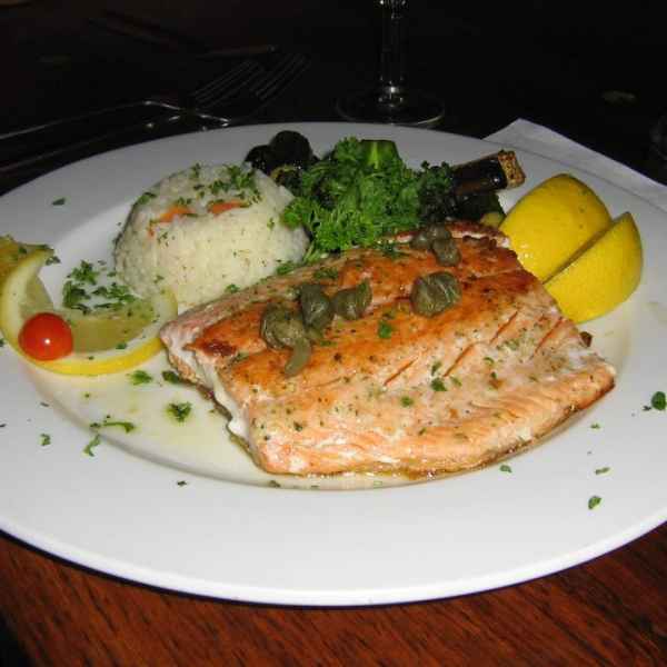 Fisch im Restaurant in Swakopmund