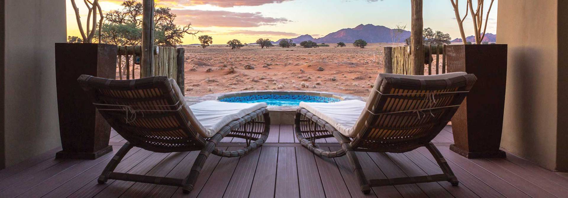 Wundervolle Lodge in Namibia