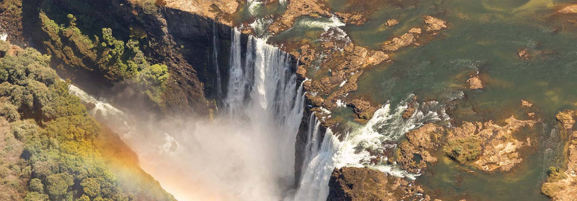 Victoria Falls zwschen Simbabwe und Sambia
