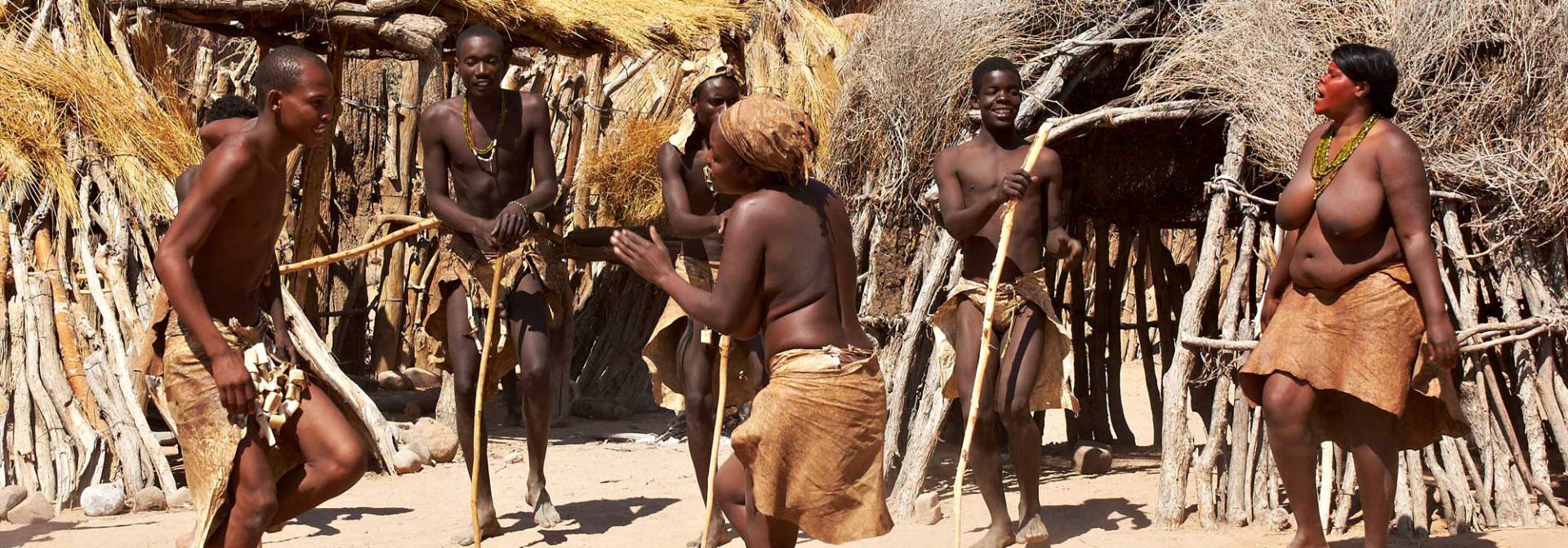 Traditionelle Kultur in Namibia - Damara Museum